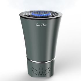 Mini Portable Air Purifier Desktop-True HEPA Filter Cleans Air,Home,Office Use