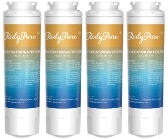 4 Pack Refrigerator Water Filter Replacement For  EDR4RXD1, EveryDrop Filter 4, Maytag UKF8001AXX-750, UKF8001AXX-200, 46-9006, Puriclean II, WD-F07