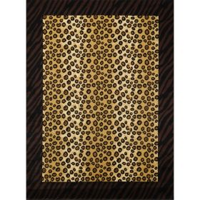 Tribes GC YLS4014 Multi 5 Ft. 3 In. X 7 Ft. 3 In. Animal Print Area Rug