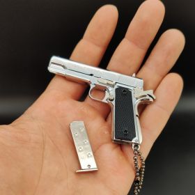 Scale Mini Colt M1911 Pistol Keychain M1911  Pistol Keychain