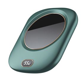 Electric Coffee Mug Warmer for Desk Auto Shut off USB Tea Milk Beverage Cup Heater Heating Plate for Office Home 3 Temperature Setting (Option: CupWarmer Green)