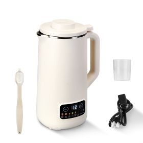 1Pc 27OZ Nut Milk Maker With 12Hours Delay Function Self-Cleaning Keep Warm Automatic Soy Milk Maker Machine For Homemade Soya Milk Rice Paste Ju (Color: White)